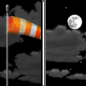 Thursday Night: Partly cloudy, with a low around 57. Breezy, with a south wind 20 to 25 mph, with gusts as high as 35 mph. 