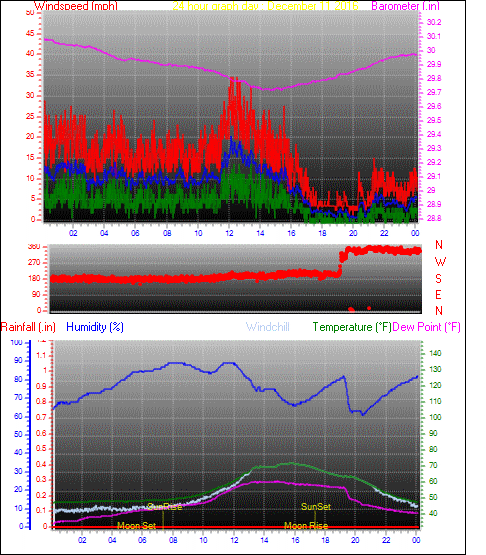 24 Hour Graph for Day 11