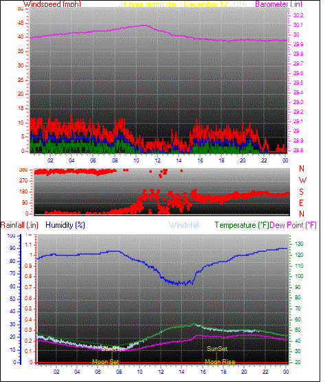 24 Hour Graph for Day 12