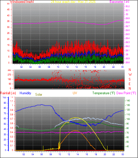 24 Hour Graph for Day 31