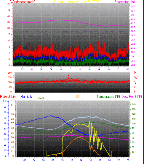 24 Hour Graph for Day 31