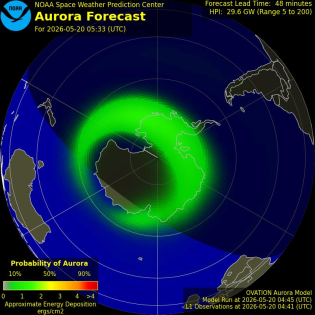 Current Southern hemispheric power input map